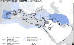 Benjamin of Tudela Map