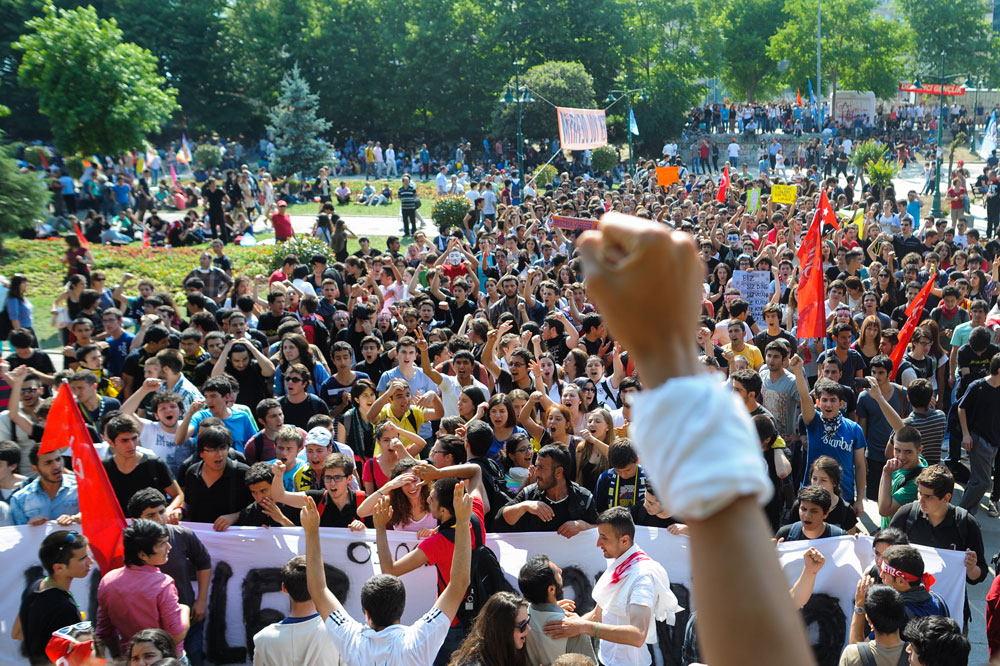 Massive protests erupted in 2013 when the Turkish government tried to turn Istanbul’s Gezi Park into a shopping center.