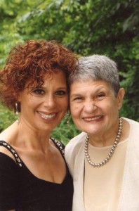 Lois Schaffer with her daughter, Susie.