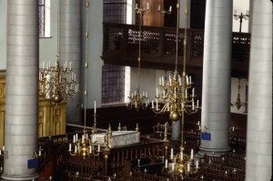 3) 1989 089 Spanish-Portuguese Synagogue Interior Detail